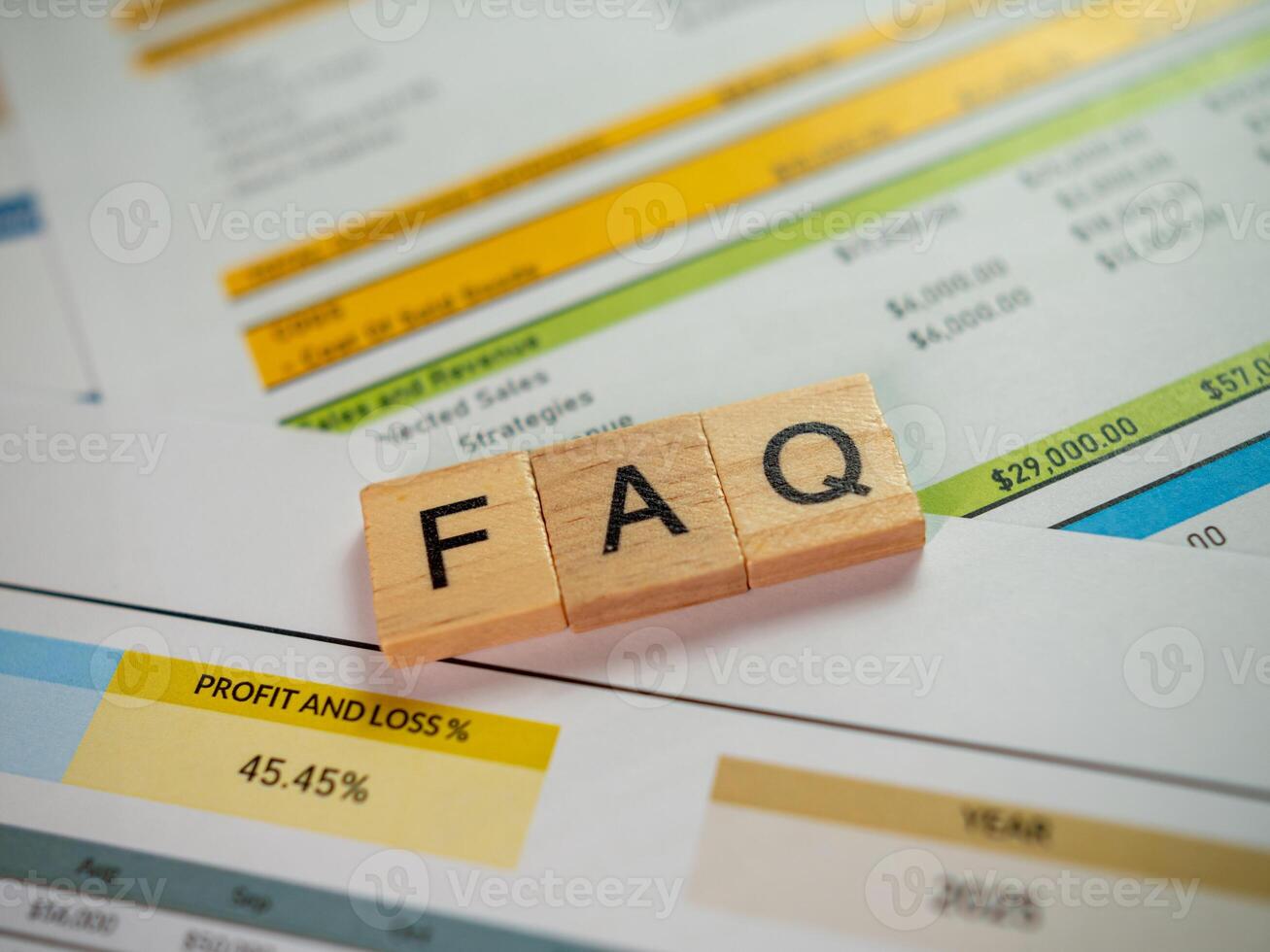 Understanding business insights analyzing financial reports in a professional environment photo