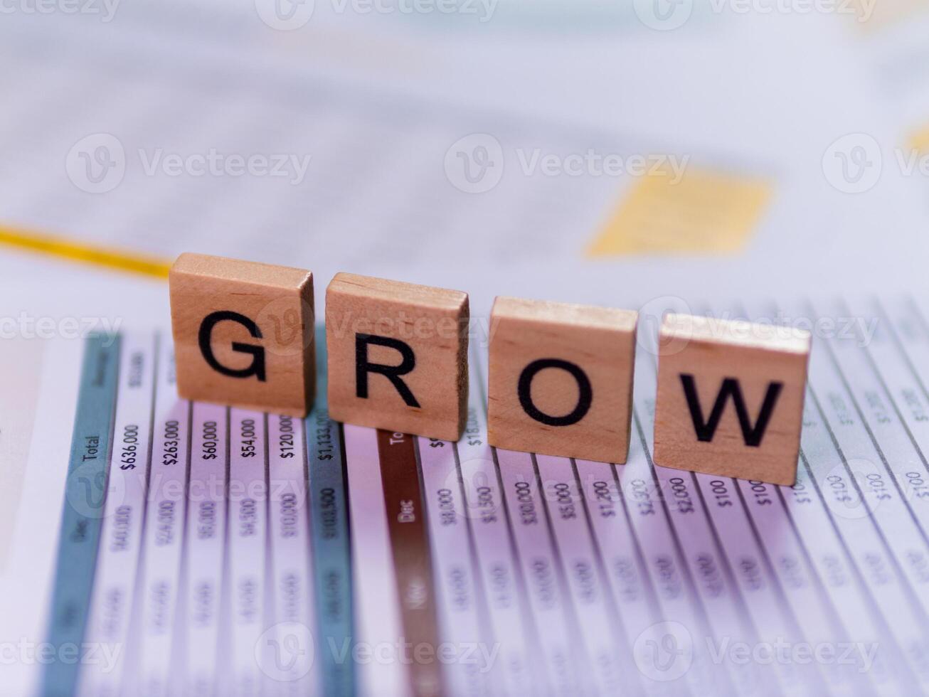 Business growth strategies analyzing financial data in a corporate environment photo