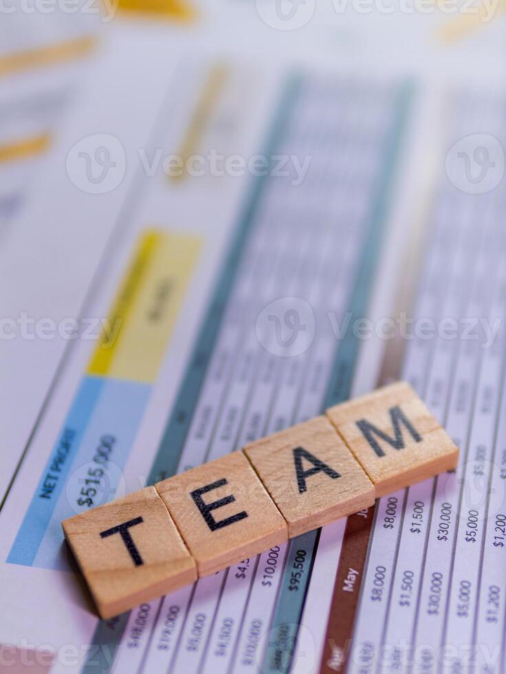 Professional team collaboration in business analysis for strategic planning photo