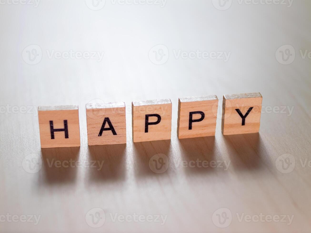 Minimalist exploration of happiness joyful emotions in a calm close-up perspective photo