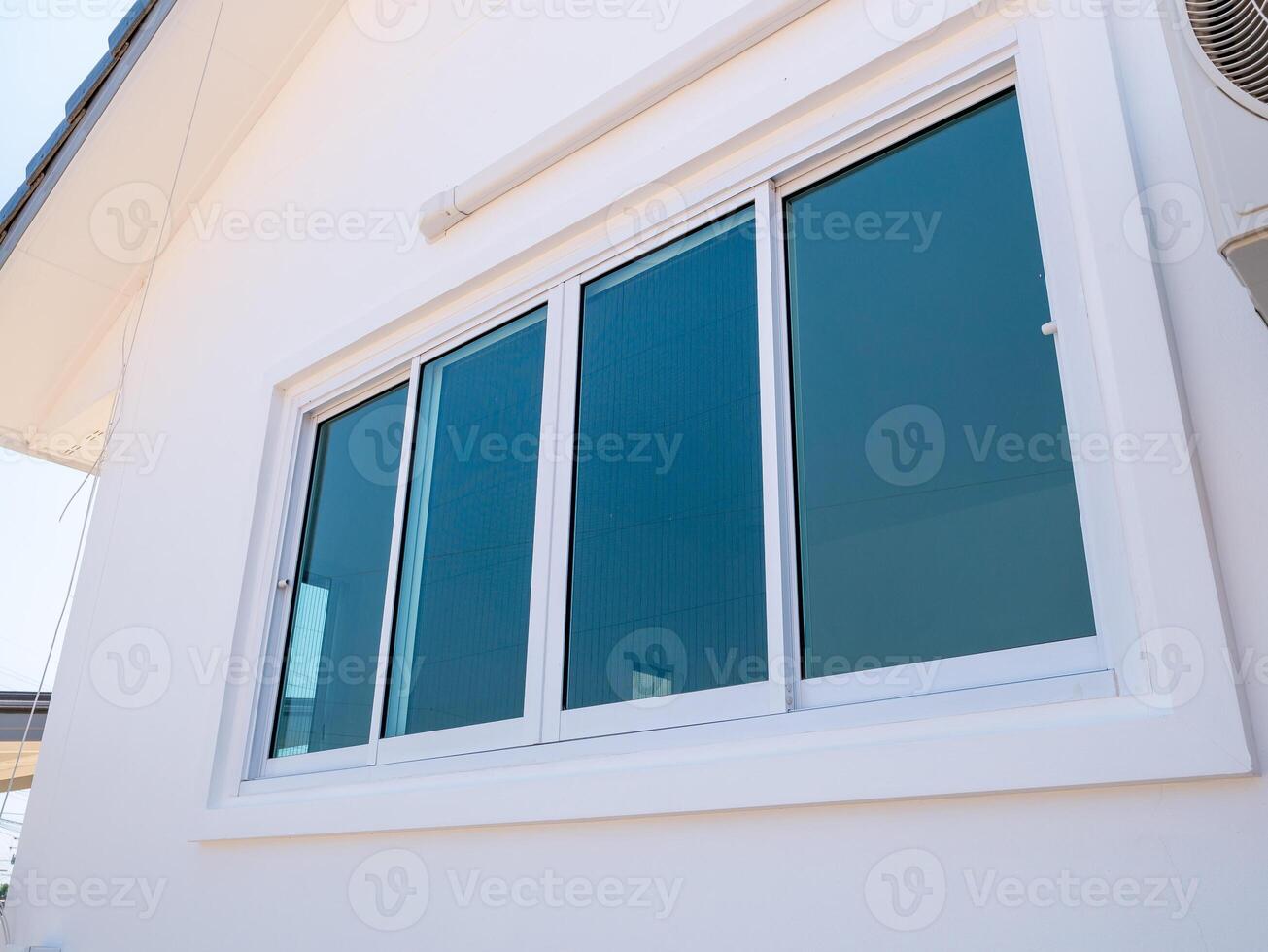 Urban environment the aesthetic appeal of modern residential window designs photo