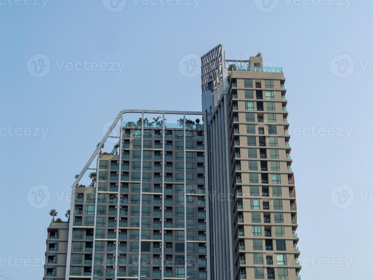 Modern high-rise architecture in urban environment skyscraper design cityscape view photo