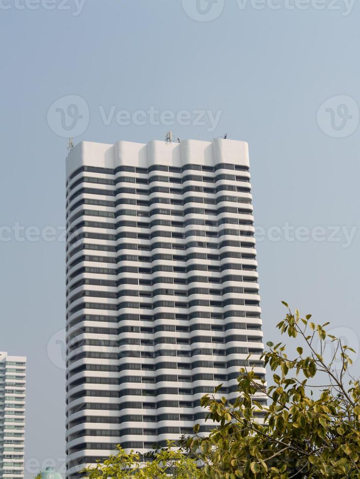 Contemporary cityscape exploring modern skyscrapers and urban architecture design photo