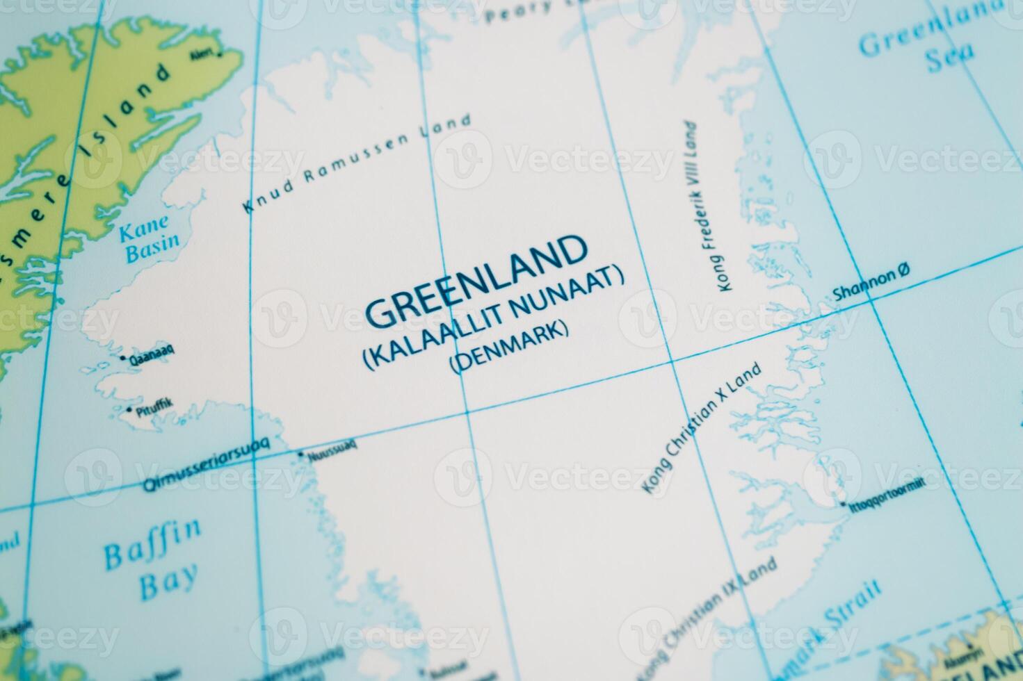 Exploring greenland's unique geography and culture a detailed map insight photo
