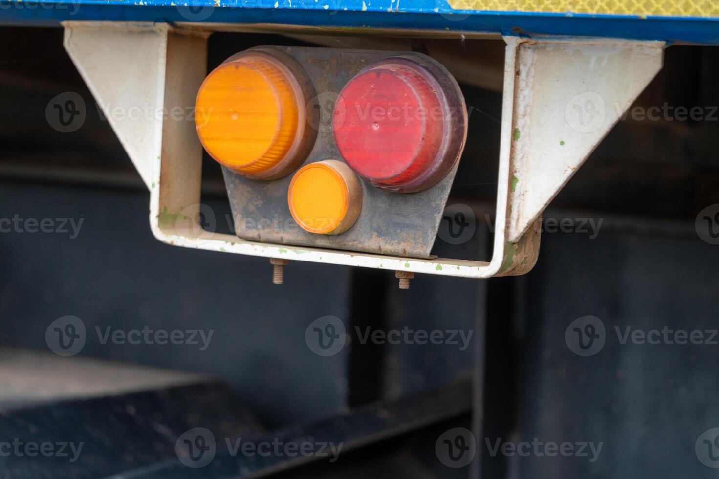 Traffic signal lights urban area photograph industrial environment close-up view safety concept photo