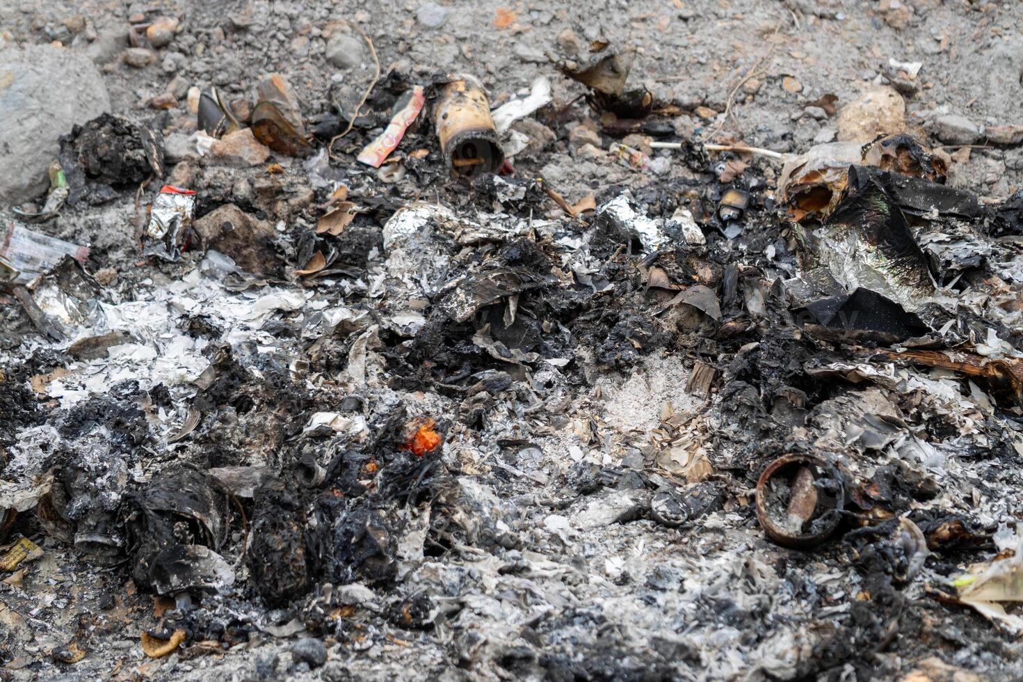 Environmental cleanup in urban areas waste disposal and pollution awareness after disasters photo