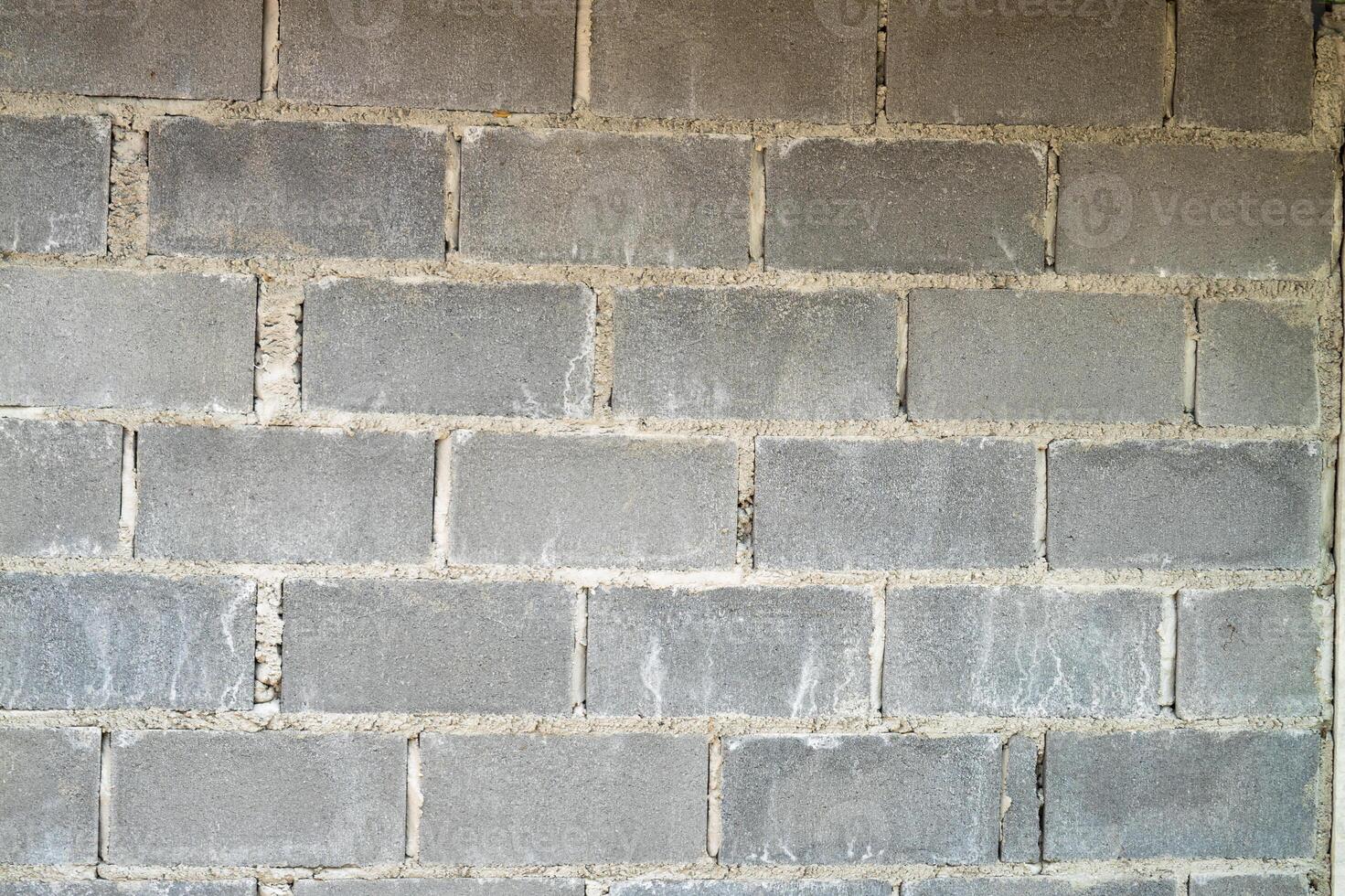 Construction site action concrete block wall urban environment industrial viewpoint photo