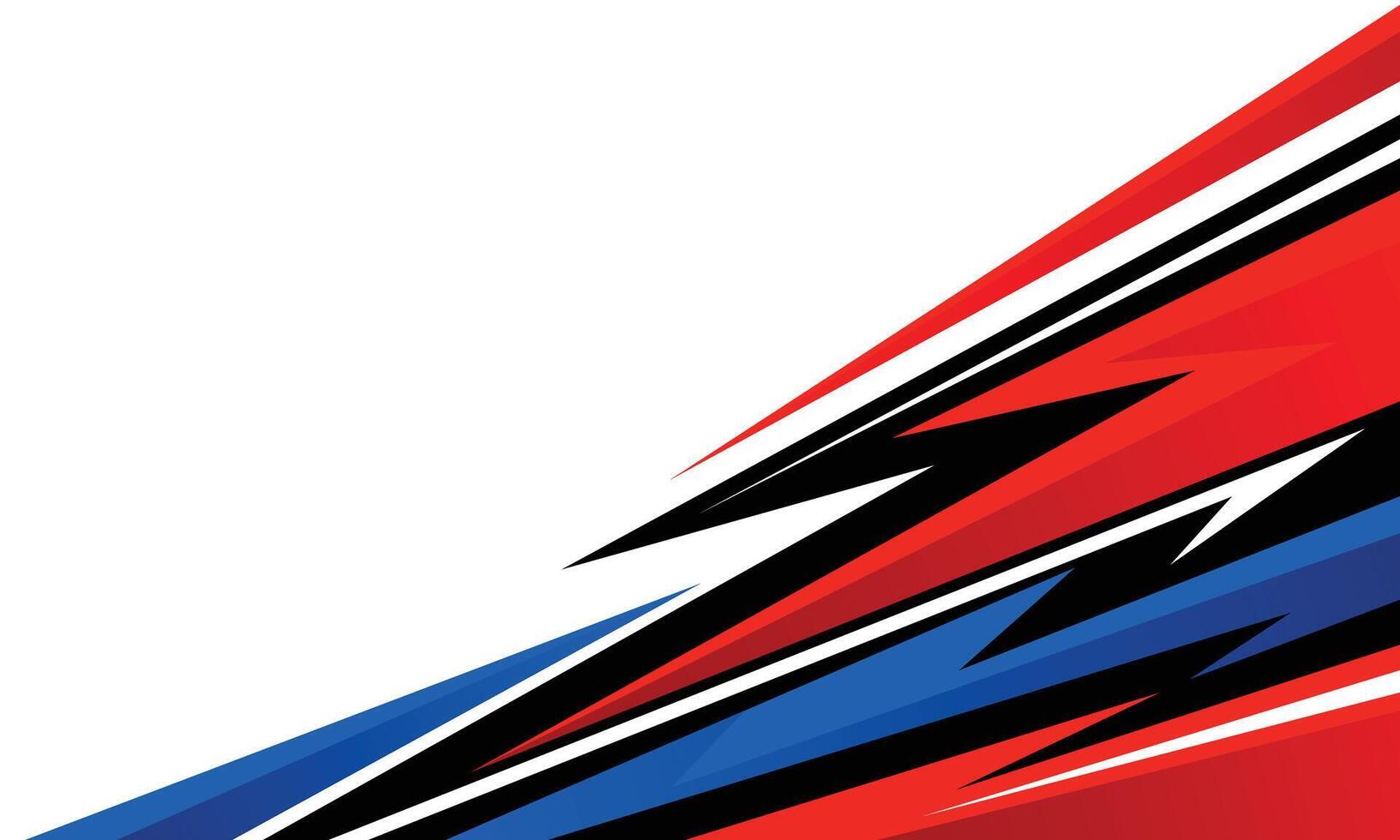 Abstract red and blue design elements vector
