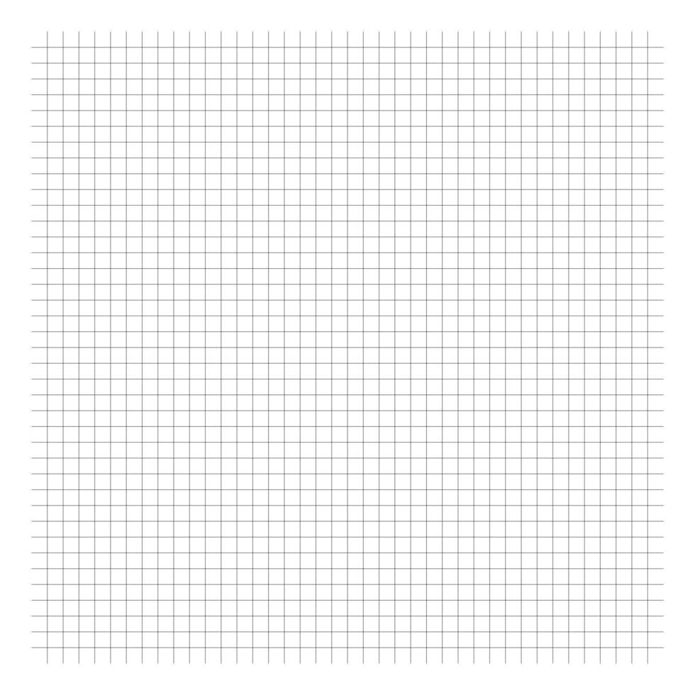 Blank Square Graph Paper Background for Design or Illustration for Various Uses. vector