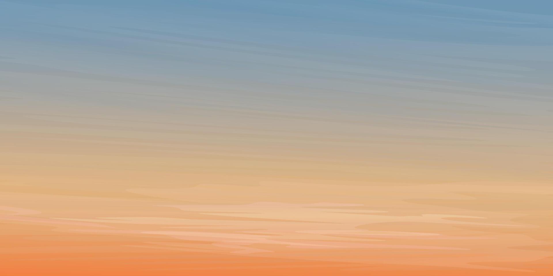 Abstract sunset sky background graphic illustration. vector