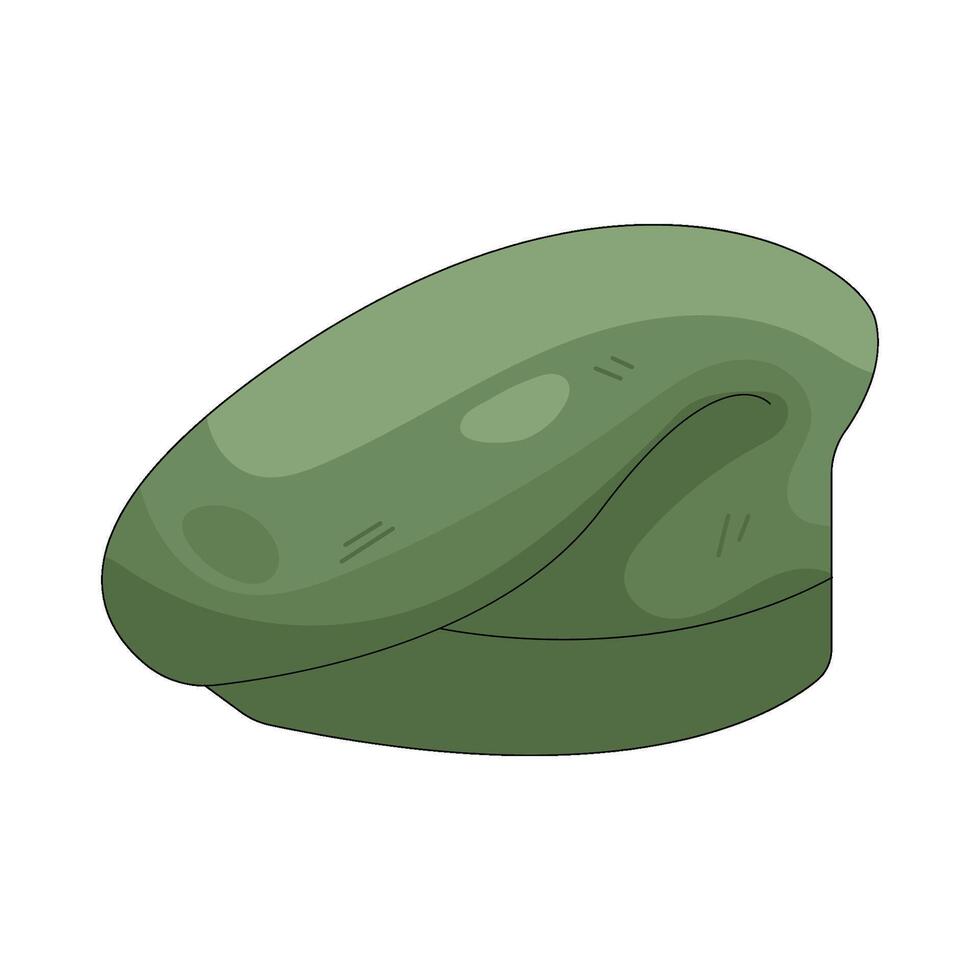 Green Beret Hat vector