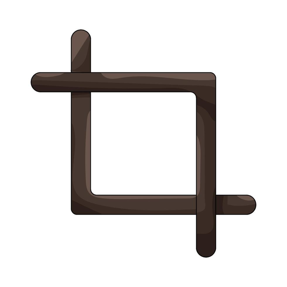 Crop Marks illustration vector