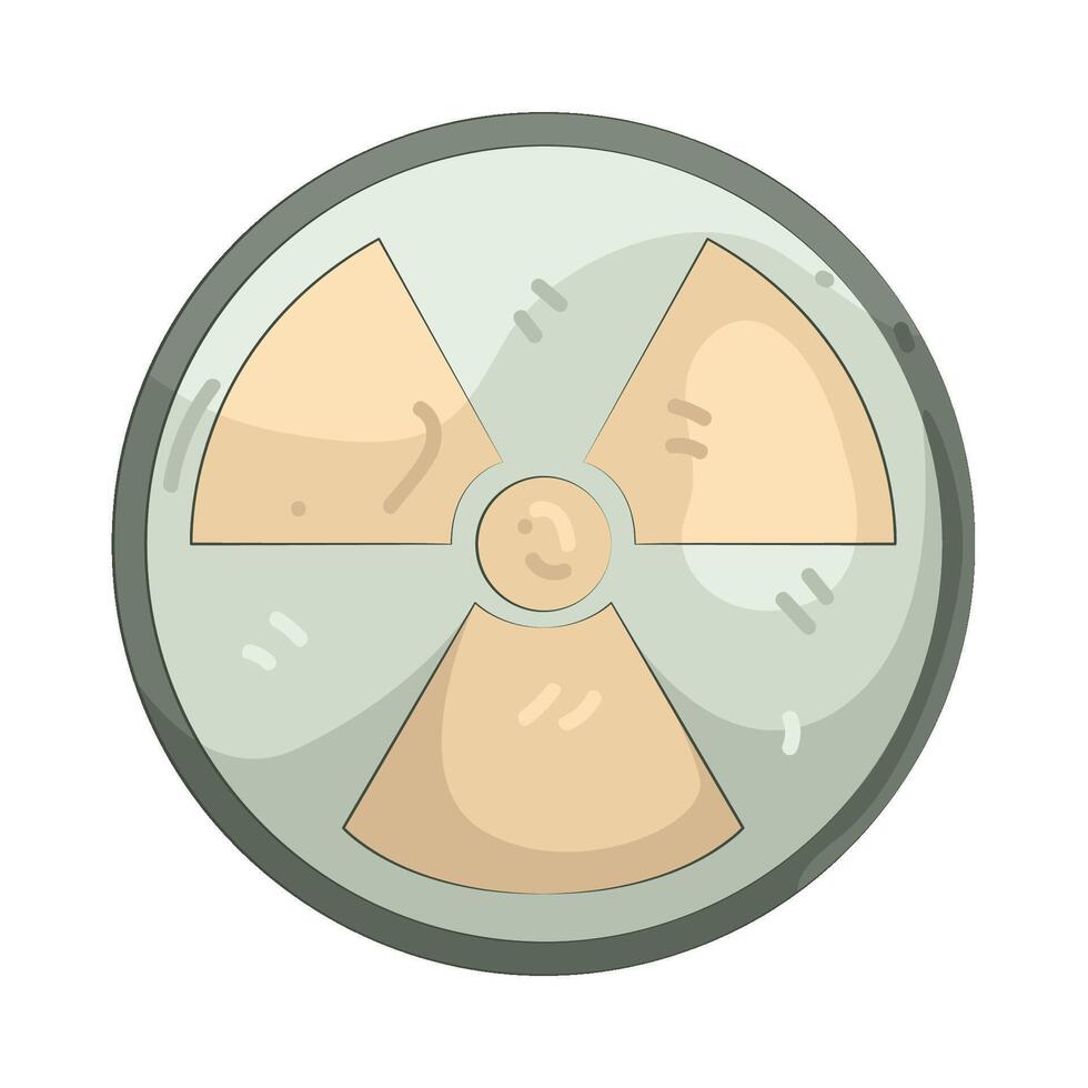 Radioactive Symbol illustration vector