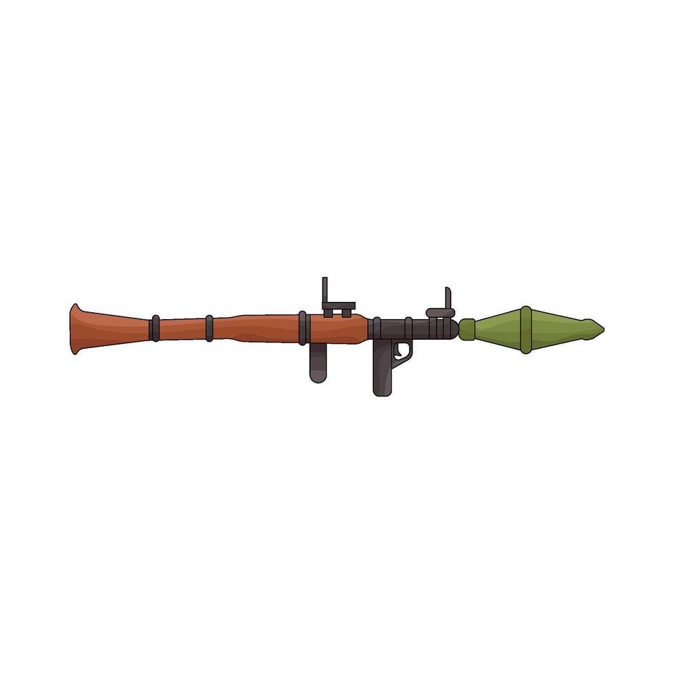 Army Rocket Launcher vector
