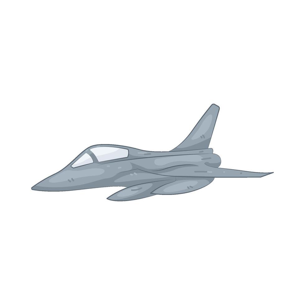 Fighter Jet Airplane vector