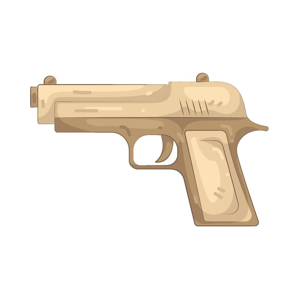 Desert Eagle Gun illustration vector