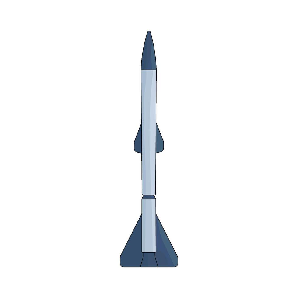Illustration of a Missile vector