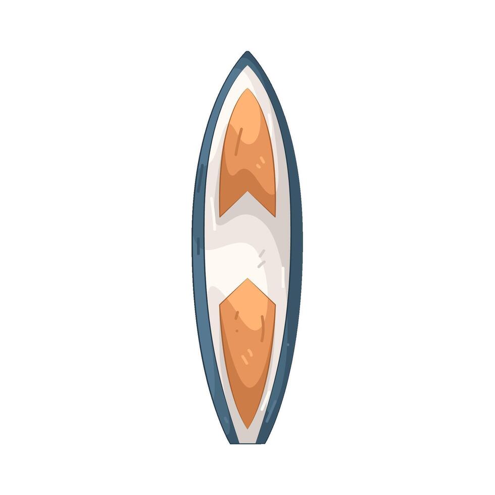 Illustration of an Surfboard vector
