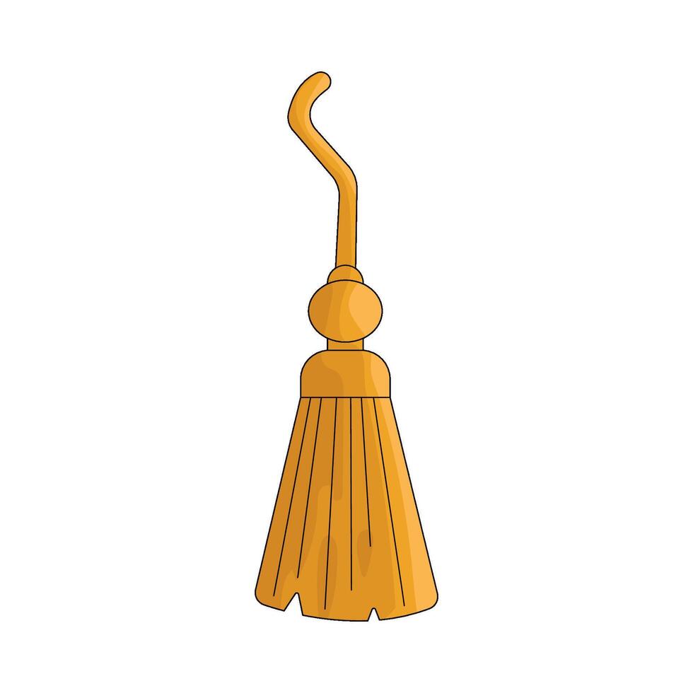Golden Decorative Hanging Tassel vector
