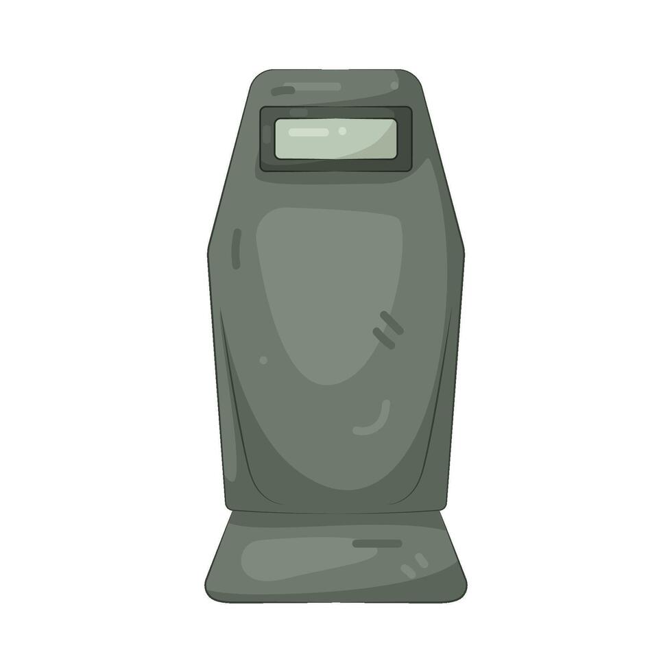 illustration of Army Riot Shield vector