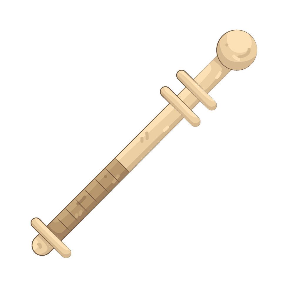 Military Baton illustration vector