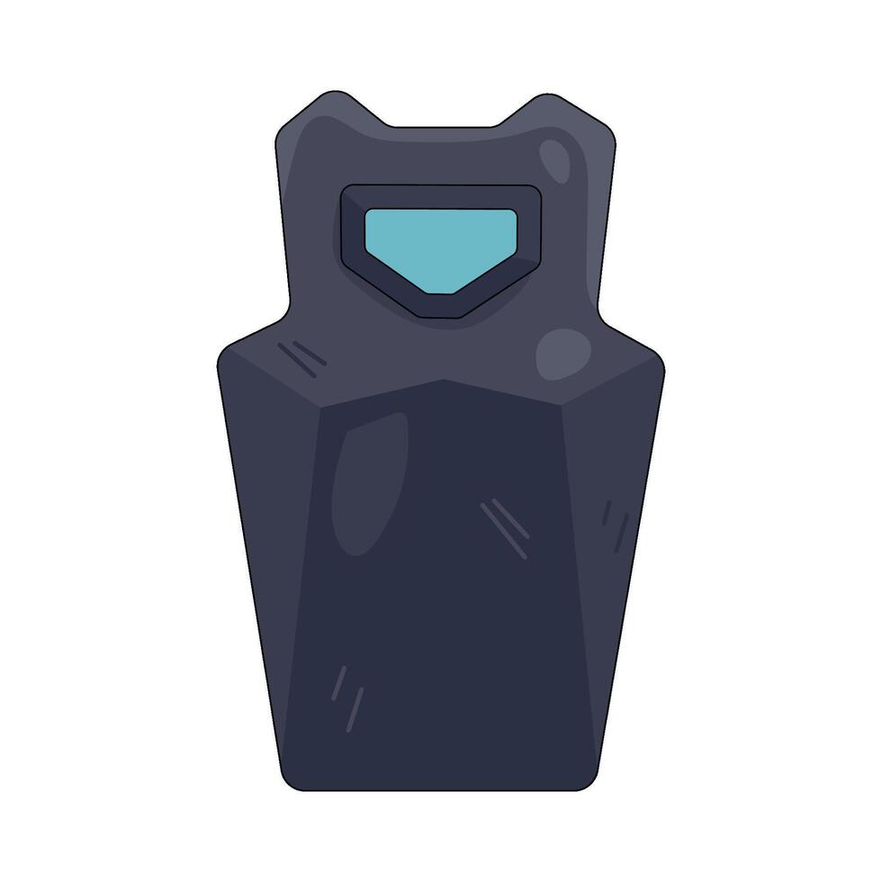Illustration of Stylized Shield vector