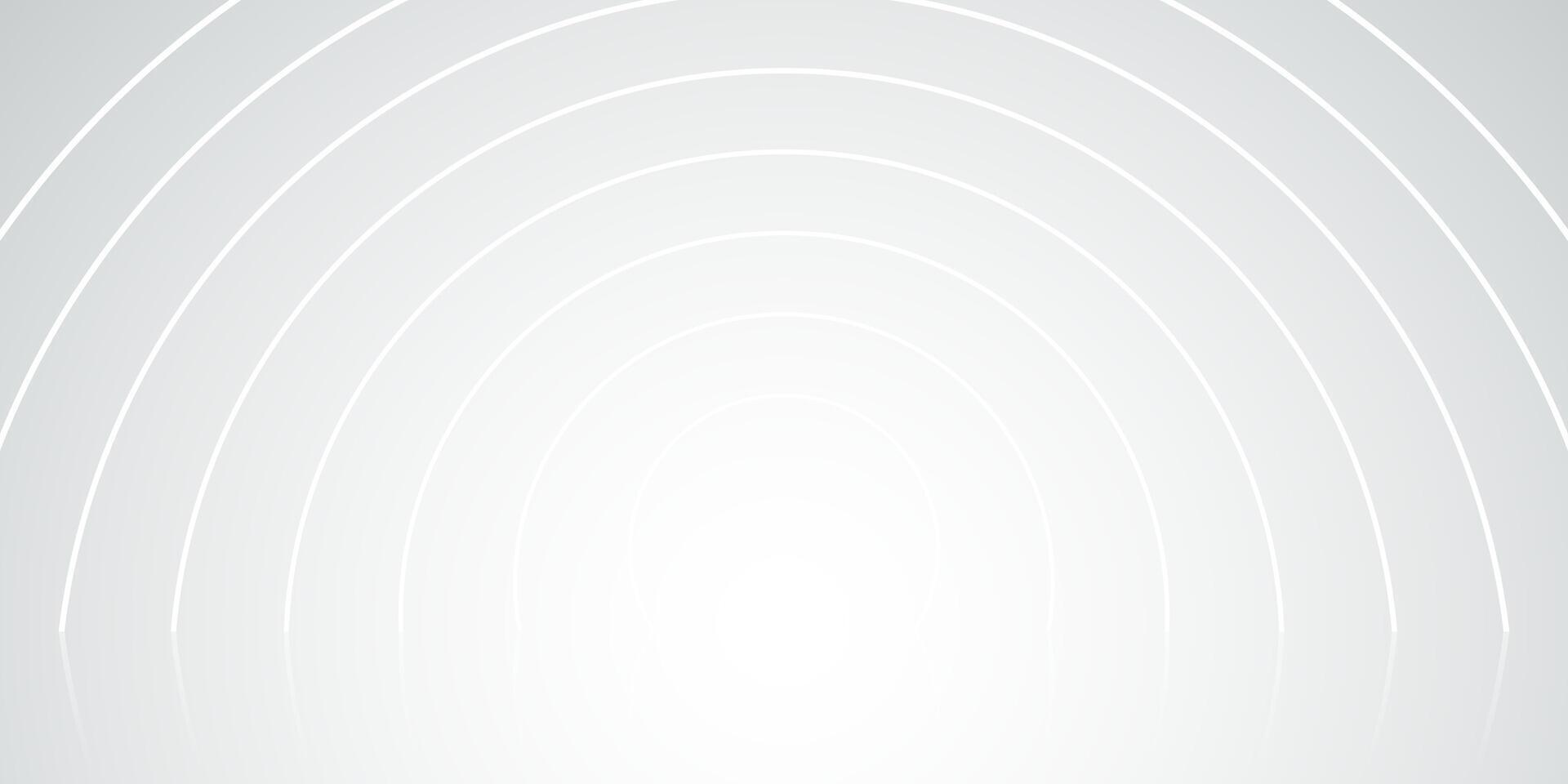Minimal white abstract background with gradient circles and banners. . Website template, certificate, cover and presentation vector