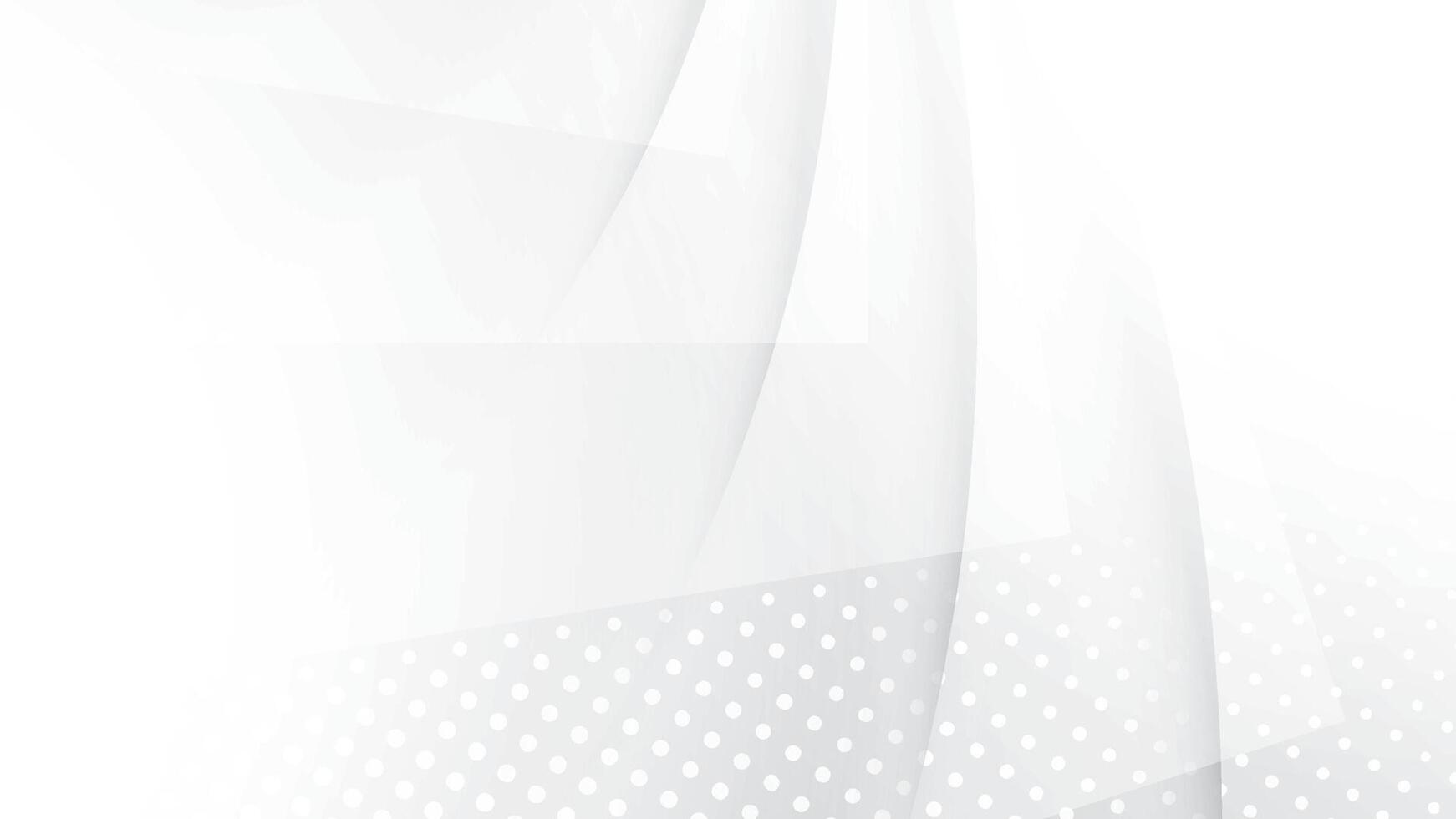 Abstract white and gray color, modern design stripes background with curve linesn and dot pattern vector