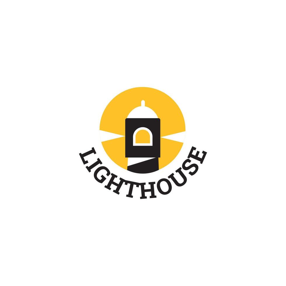 Lighthouse Logo Design Inspiration vector