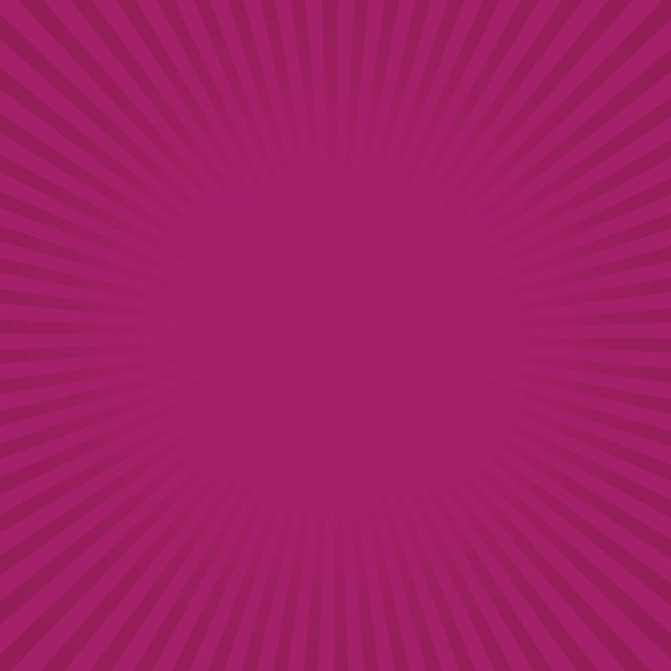 Retro sunburst pink background vector