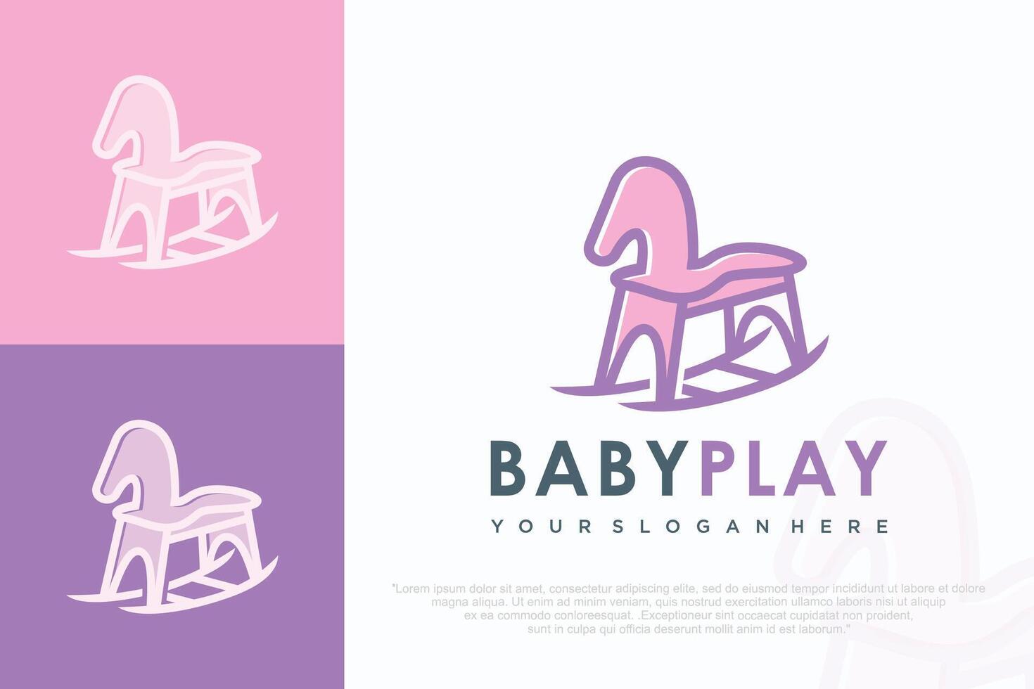 toy store logo design illustration vector