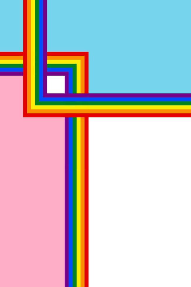 Pride design background vector