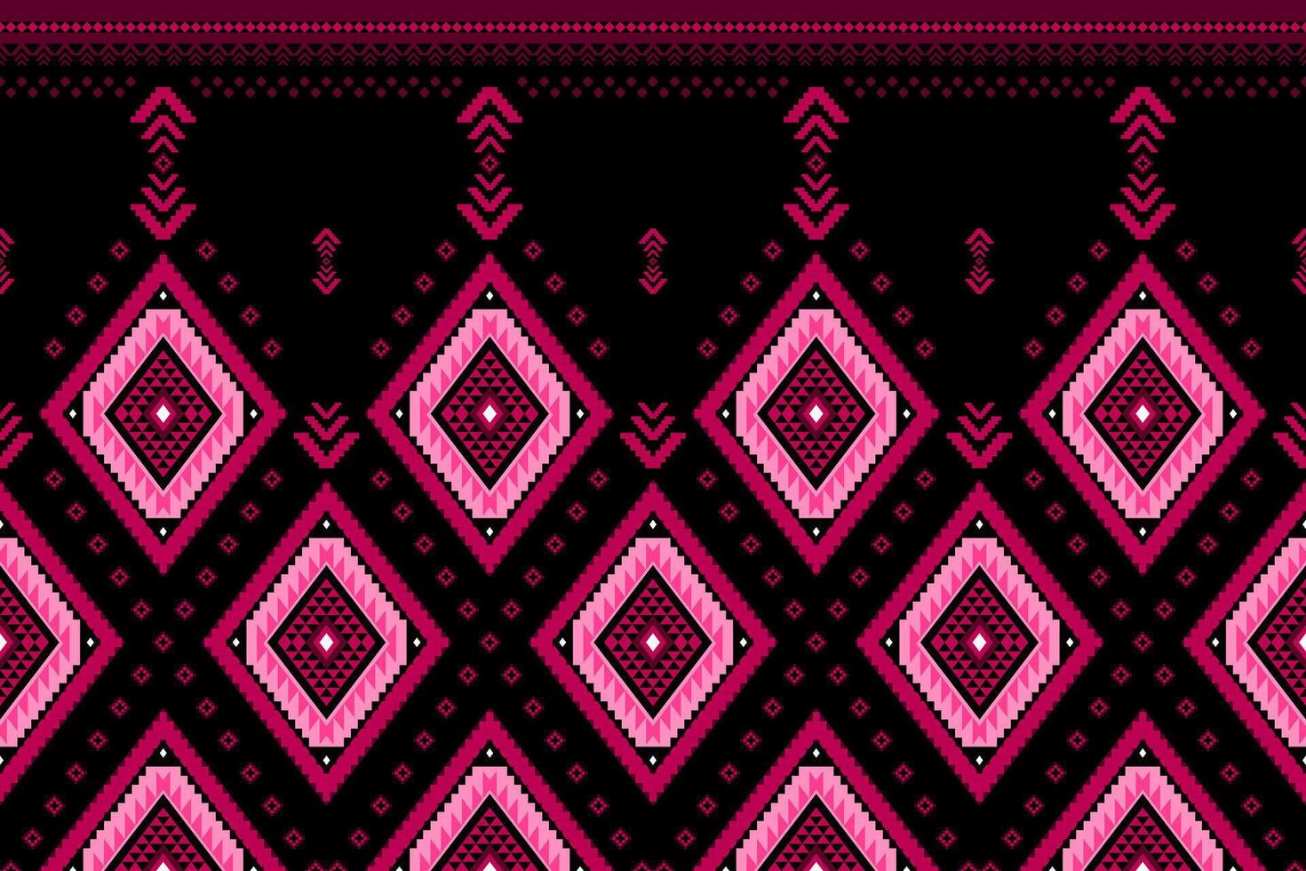 Modern ethnic pattern vector