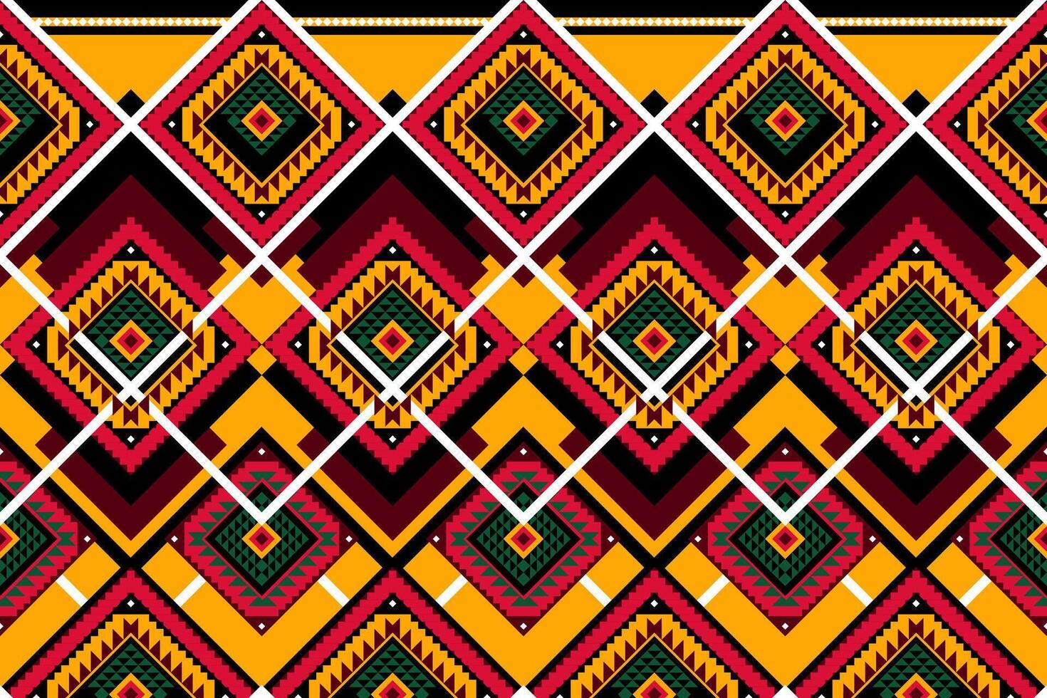 African ethnic pattern vector