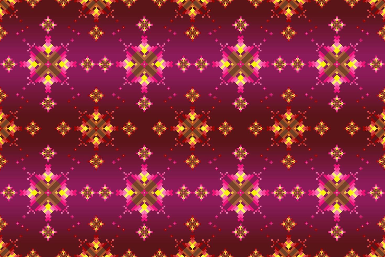Ethnic design pattern vector