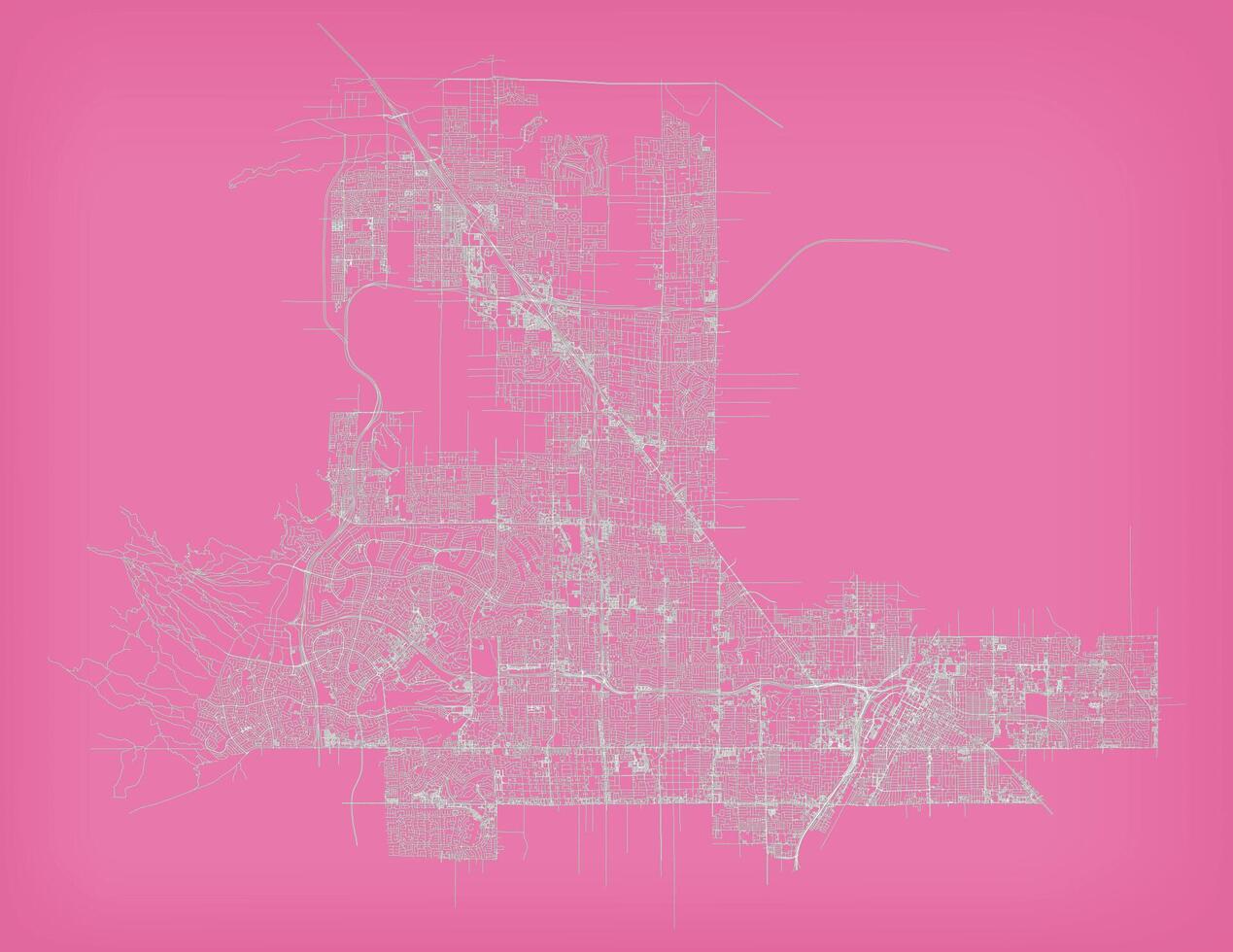 Las Vegas United Stated street road map,outline illustration image vector