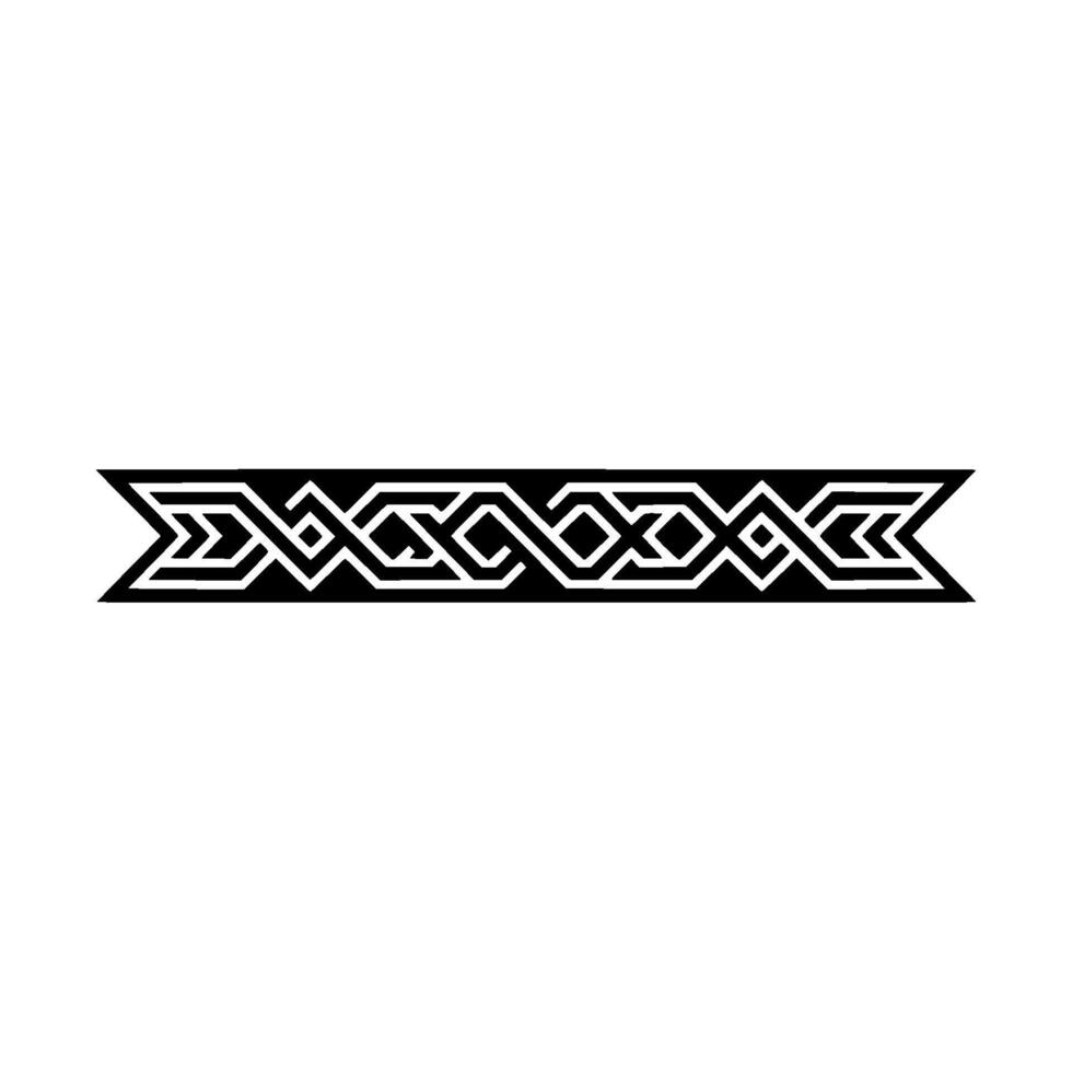 Geometric Border, Intricate Pattern, Stylized vector