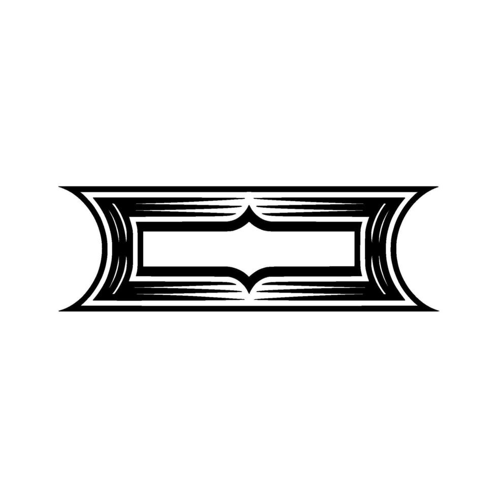 Geometric Emblem, Intricate , Minimalist Aesthetic vector