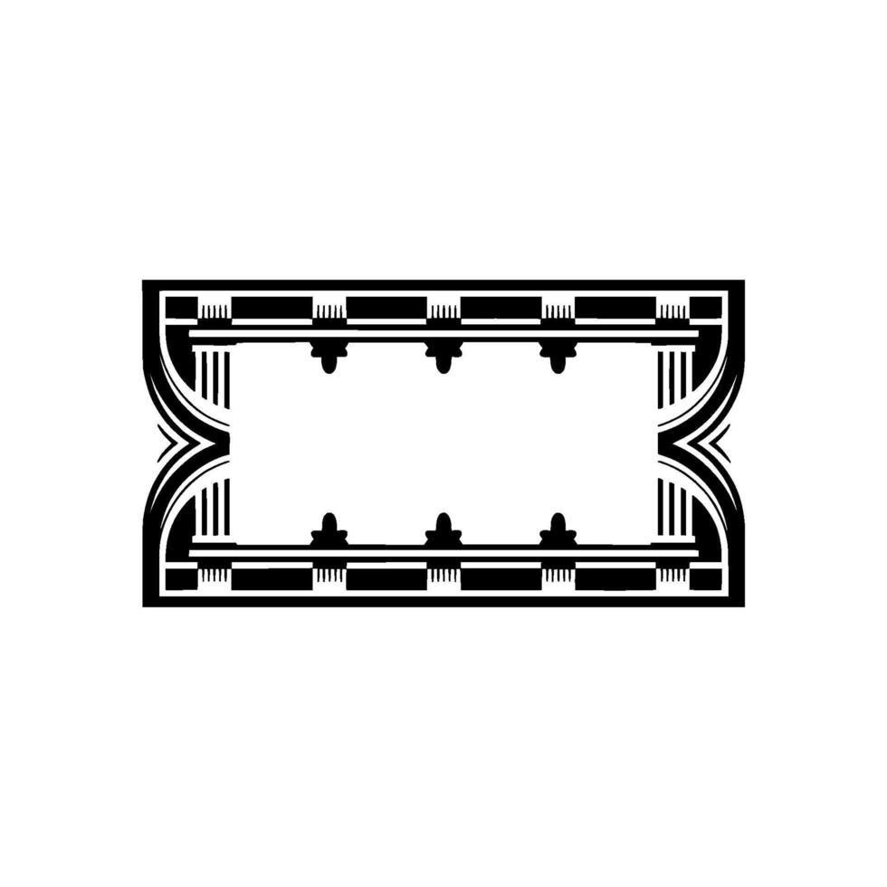 Geometric Deco Table Plan, Minimalist vector