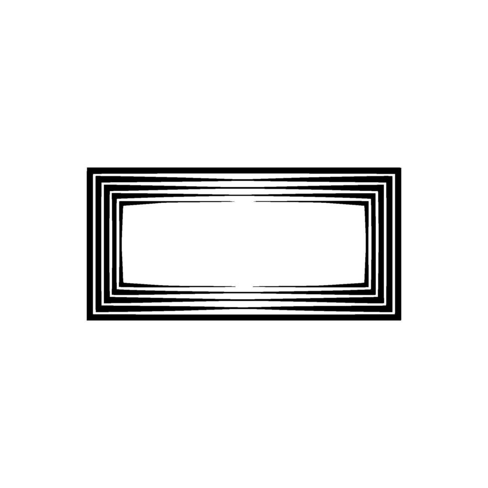 Geometric Frame, Minimalist , Negative Space, Rectangle vector