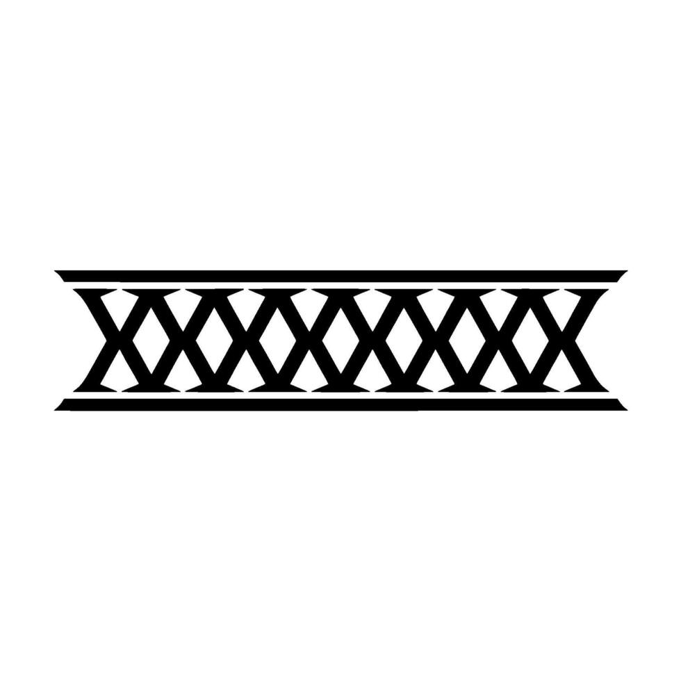 Geometric Border, Minimalist , Linear Pattern vector