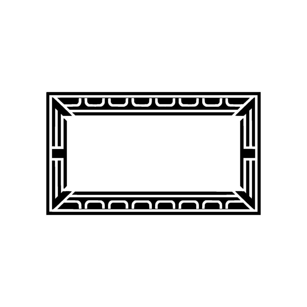 Geometric Frame, Minimalist , Elegant Border, Minimalism vector