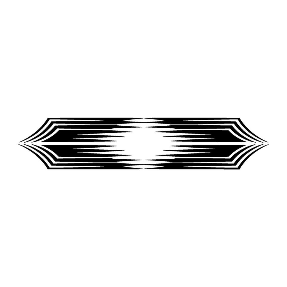 Geometric Wave, Abstract Deco , Minimalist Emblem vector