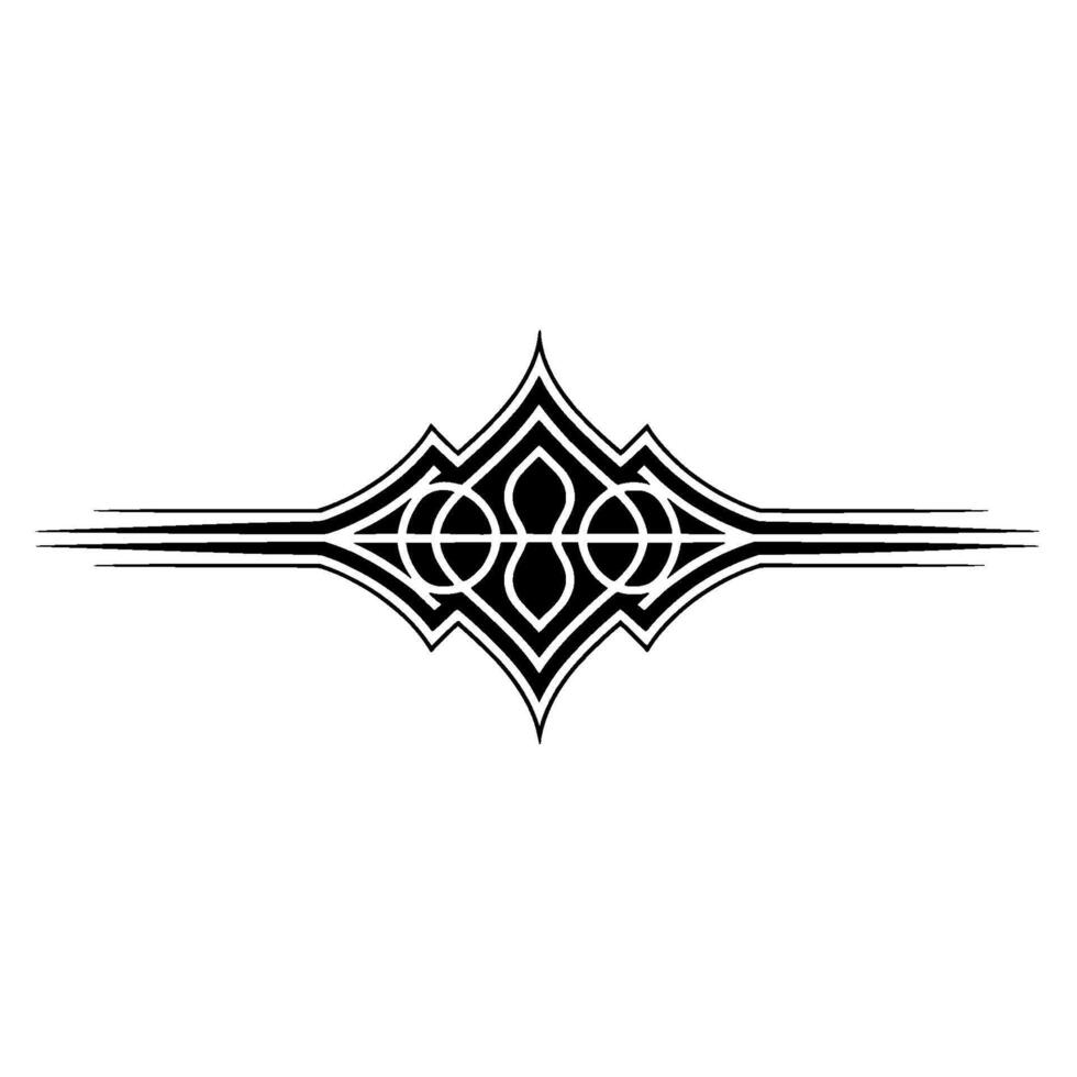 Geometric Deco Emblem, Vintage Style, Elegant Border vector
