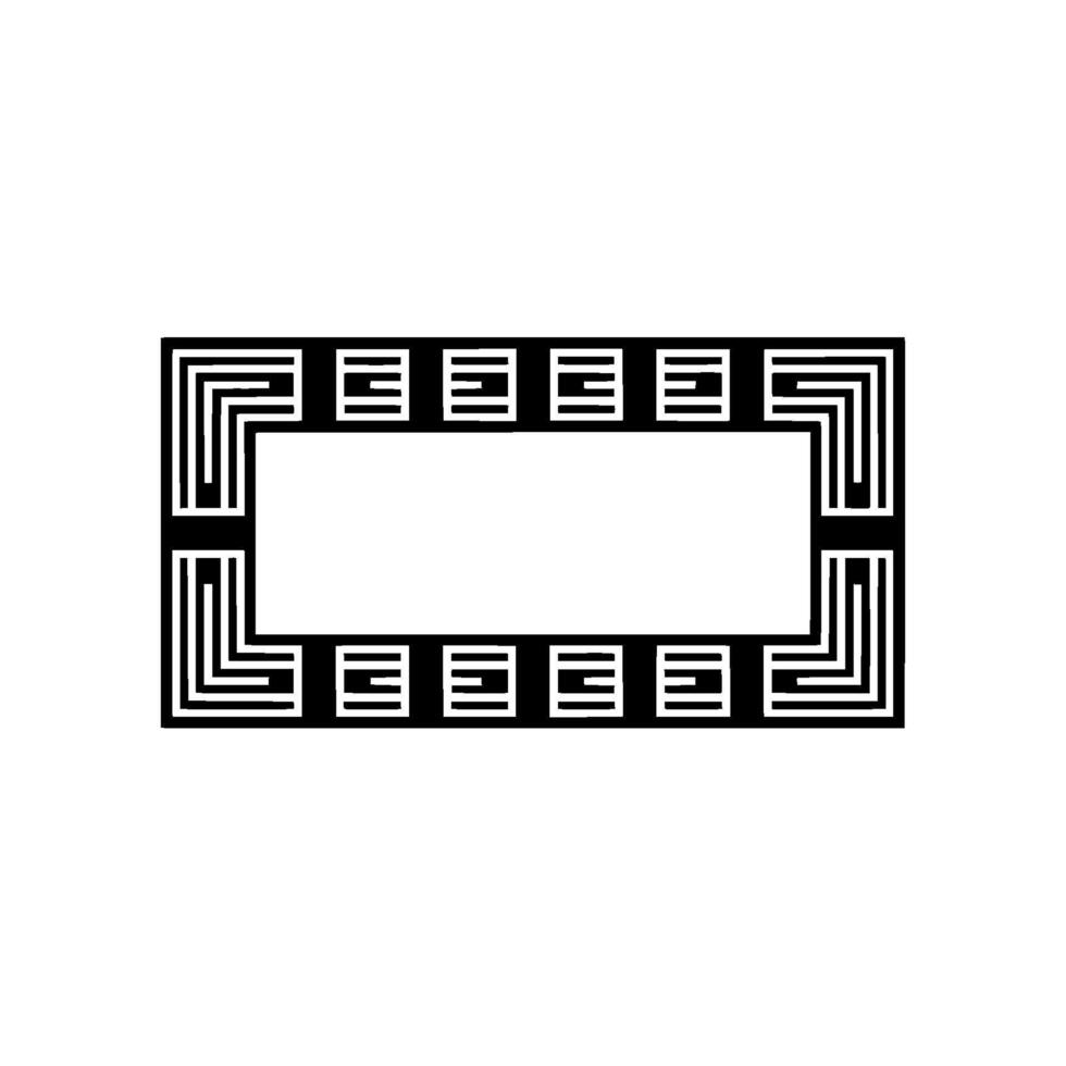 Geometric Frame, Minimalist , Abstract Pattern - Geometry vector