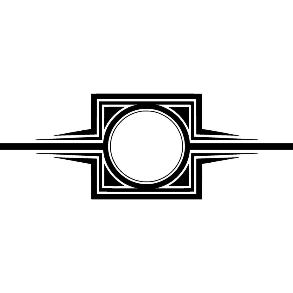 Geometric Emblem, Modern , Minimalist vector