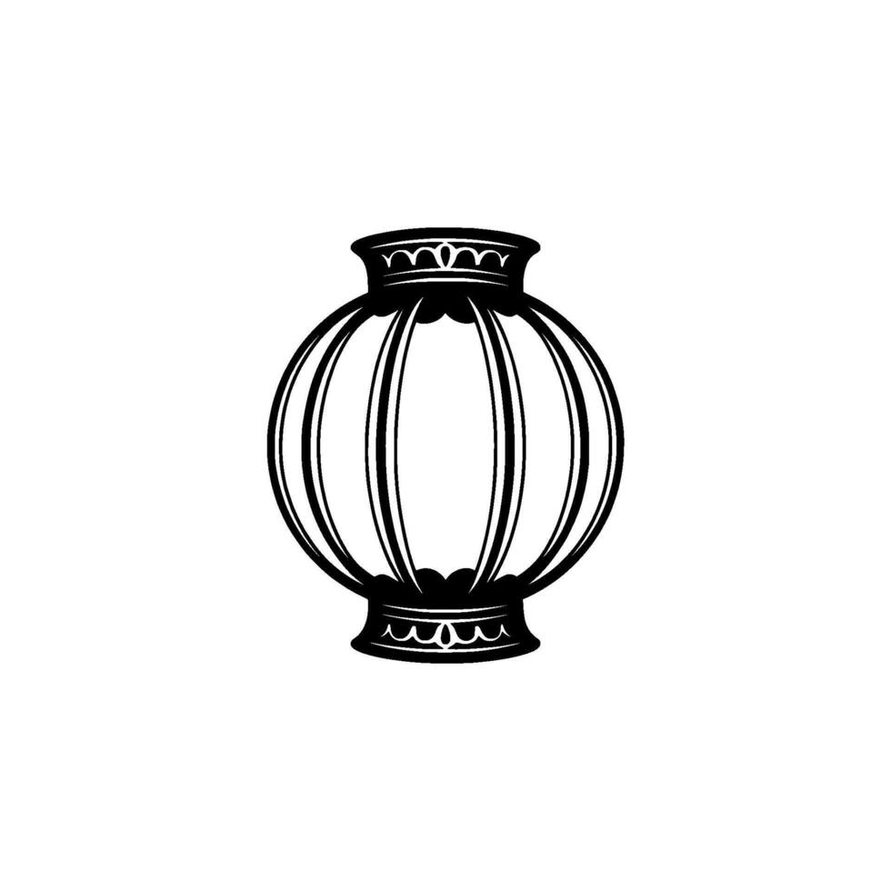 Elegant Antique Vase Silhouette, Minimalist vector