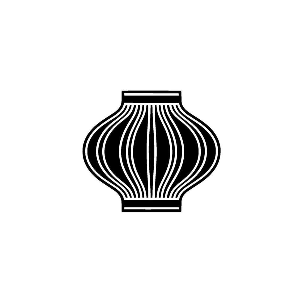 Minimalist Stylized Vase , Modern Emblem vector