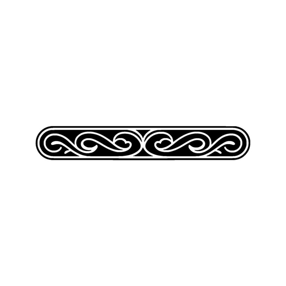 Intricate Celtic Border, Elegant Ornamentation vector