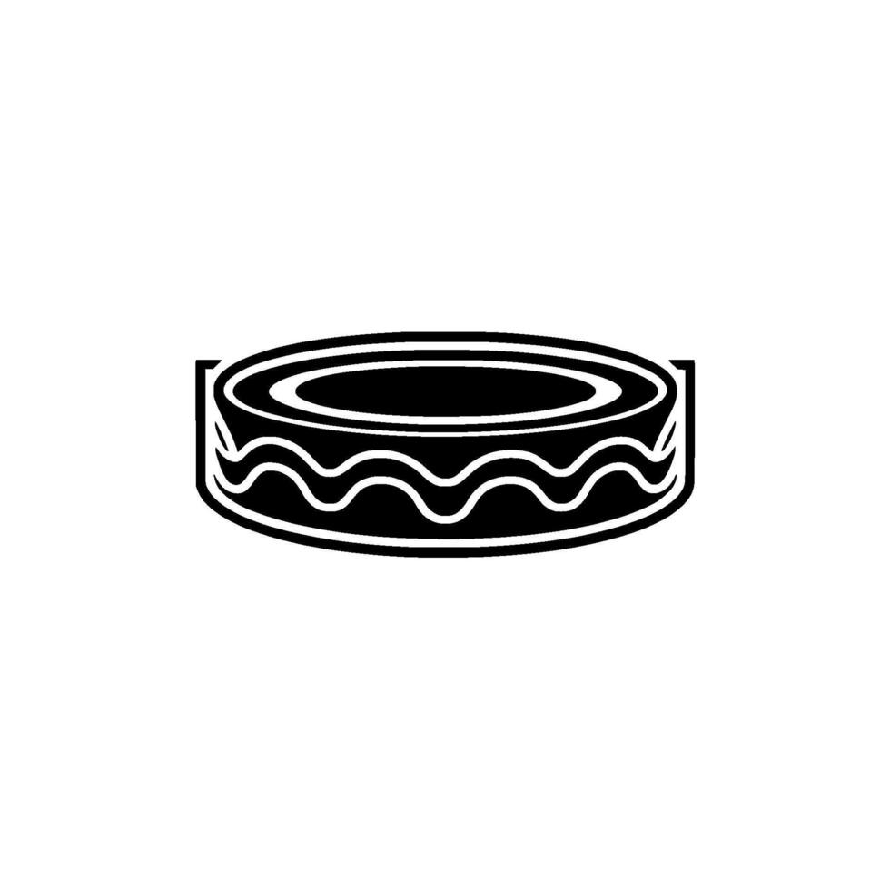 Minimalist Waveform - Modern Element vector